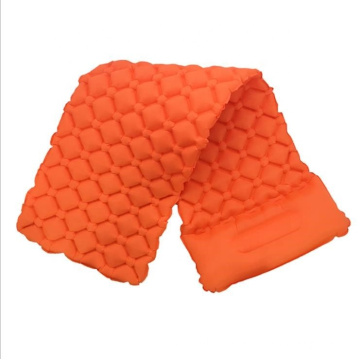 TPU Air Inflatable Sleeping Mat With Good Air Tightness Laminated Fabric For Outdoor Camping Mattress